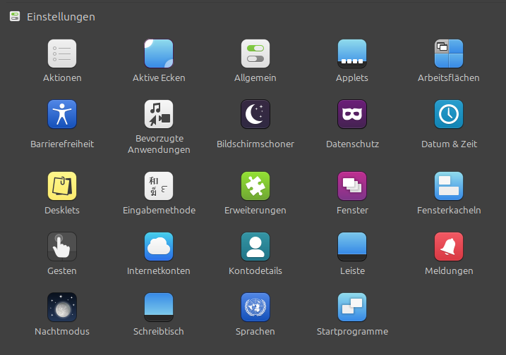 SYstemeinstellungen Einstellungen 2025 05 23 16 00 34